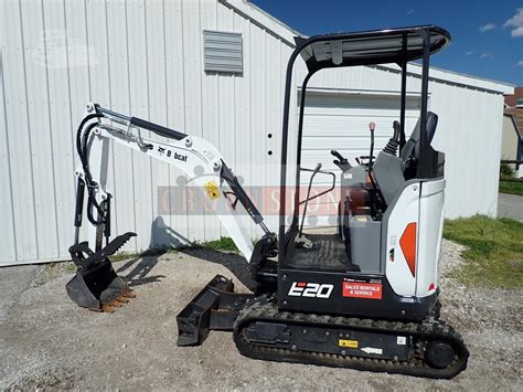 e20 excavator for sale|bobcat e20 new price.